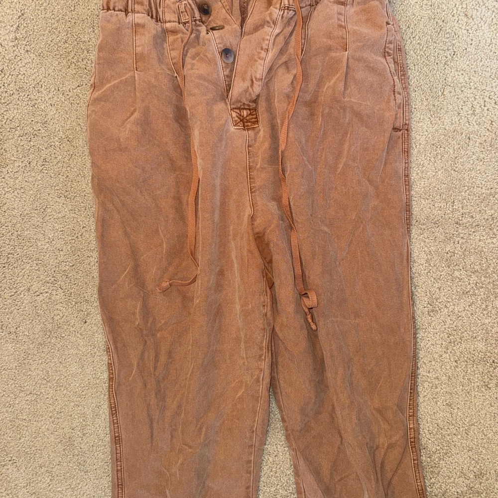 Free people tan pants